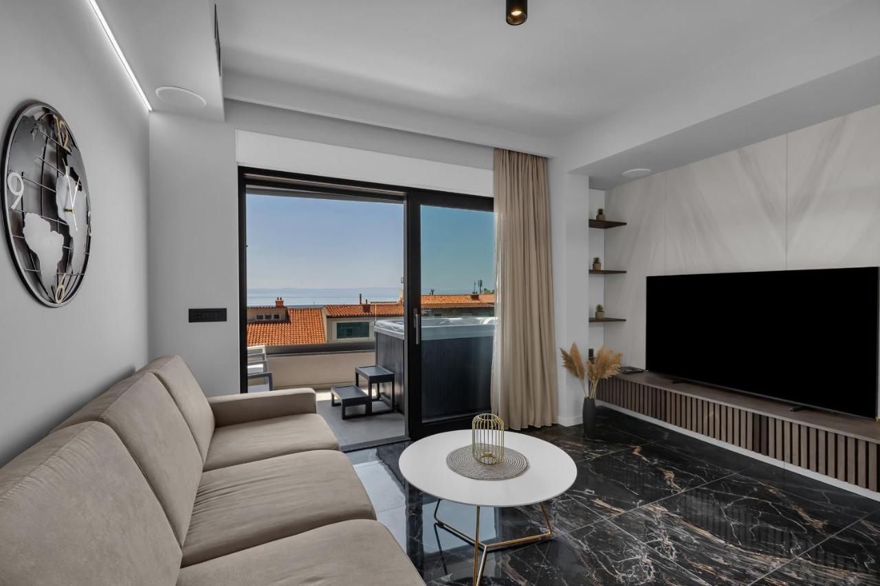 Lux Apartment Dolce Vita - Private Hottub มาคาร์สกา ภายนอก รูปภาพ