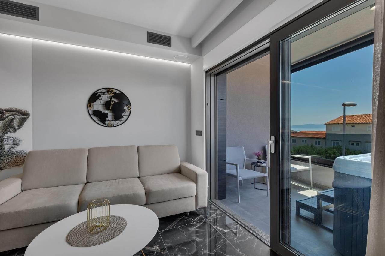 Lux Apartment Dolce Vita - Private Hottub มาคาร์สกา ภายนอก รูปภาพ
