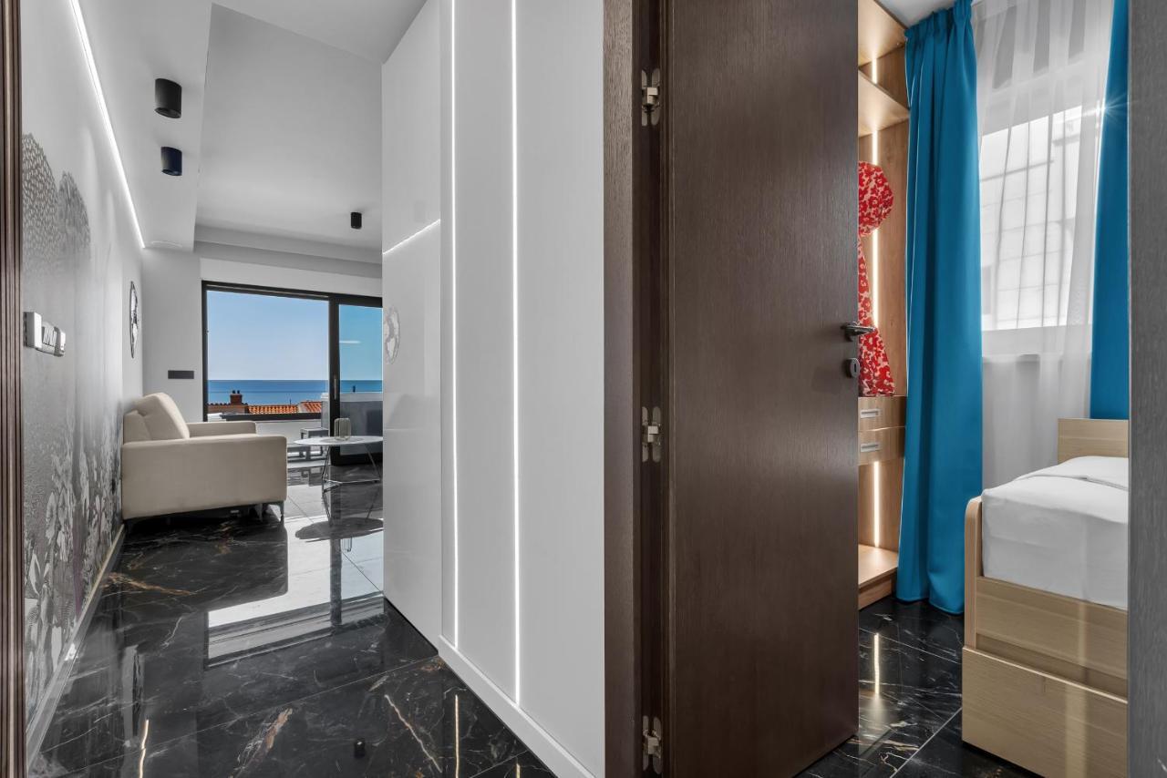 Lux Apartment Dolce Vita - Private Hottub มาคาร์สกา ภายนอก รูปภาพ